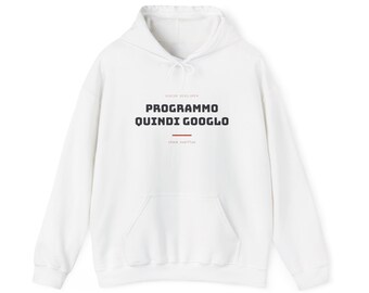 Programm, also Google | Hoodie | IT-Humor, Systemadministrator