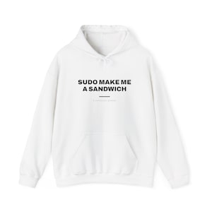 Sudo, maak een broodje voor me | Hoodie | IT-humor Systeembeheerder