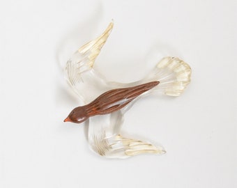 1940s Fly With Me brooch