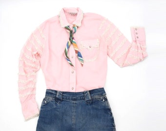 1950s Ranch Sweetheart blouse