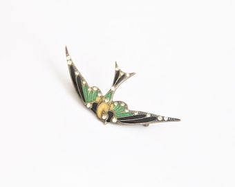 1930s Flying High brooch