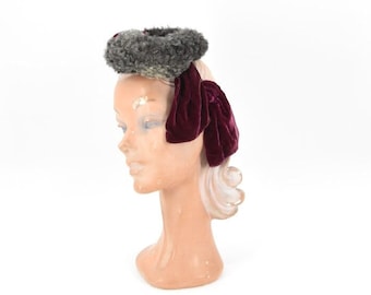 1940s Wine Pairing tilt hat