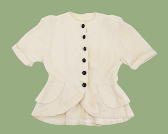 Dune Days-blouse uit de jaren 40