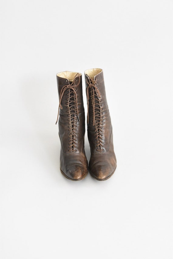 Antique March On Washington boots - image 5