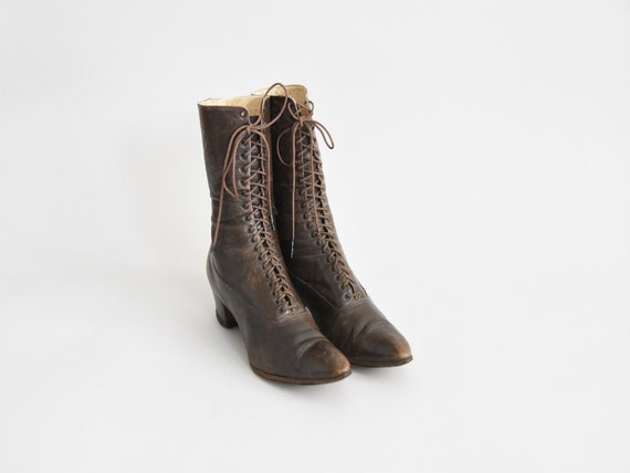 Antique March On Washington boots - image 3