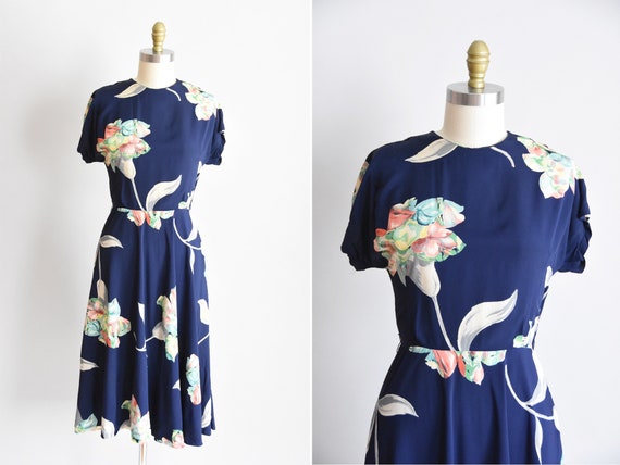 1940s Flower Delivery dress