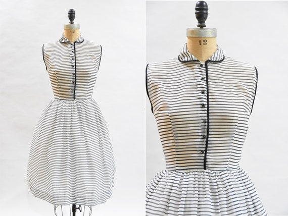 1950s Sheer Intention dress - image 1