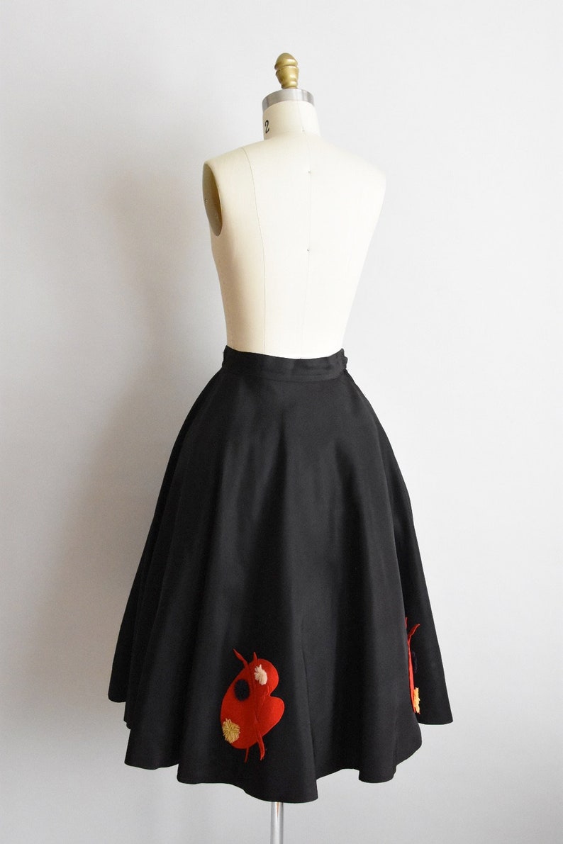 1950s Art Story skirt image 9