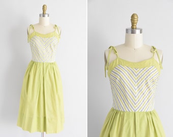 1950s Bright Life dress