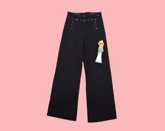 40’s USN Sailor Wide Sillhouette Pants USN Sailor Wide Silhouette Pants 40s