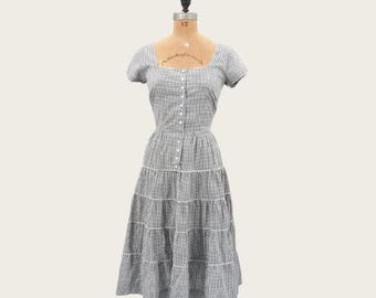Vintage 1950s Soft Weather cotton dress