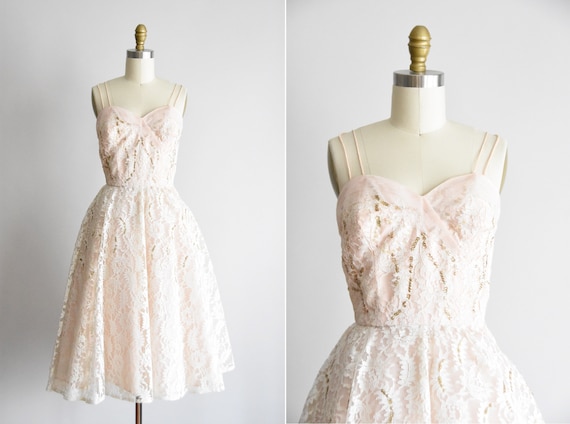 1950s Party Confetti Dress