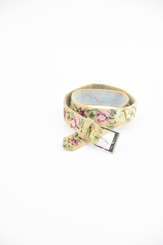 50s/60s Needle Bloom belt