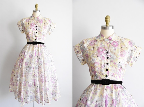 1950s Smells of Summer dress