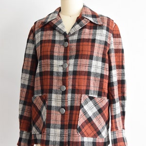 1950s Lumber Lassie jacket / vintage 50s plaid jacket / Driftwood Casual 49er style jacket image 7