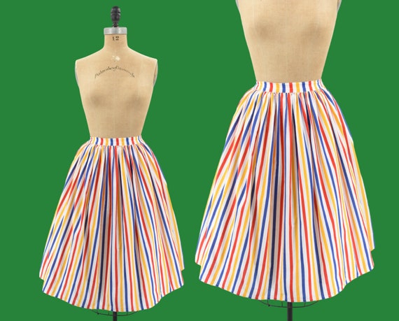 1950s Seaside Carnival skirt - image 1