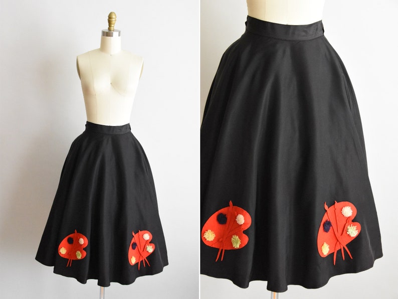 1950s Art Story skirt image 1