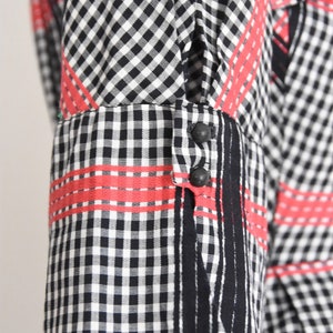 1950s Mad Plaid dress image 5