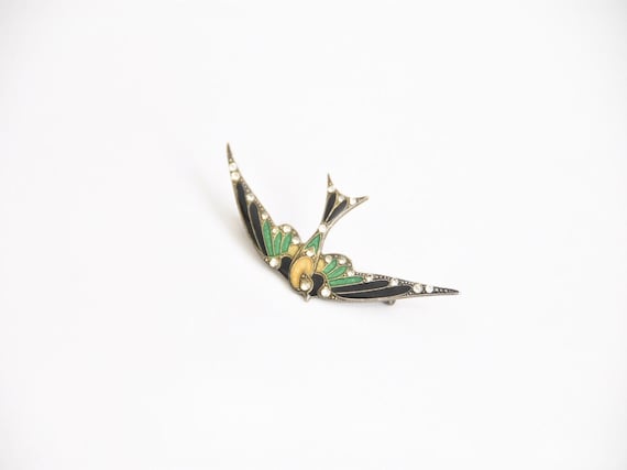 1930s Flying High brooch - image 1