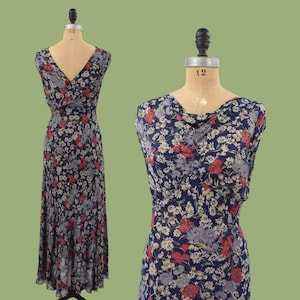 1930s Floral Enchantment dress