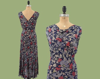 1930s Floral Enchantment dress