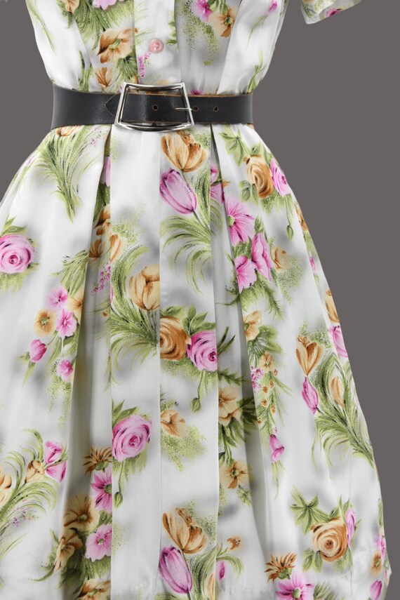 1950s Flower Distric dress - image 3