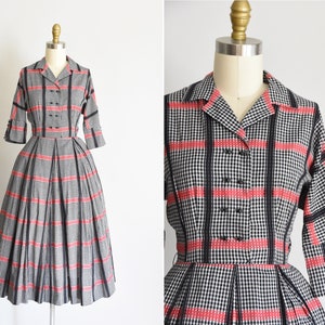 1950s Mad Plaid dress image 1