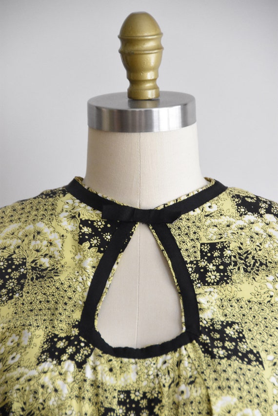 1940s Patchwork Garden dress - image 3