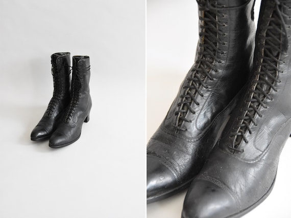 Antique "I Put A Spell On You" boots