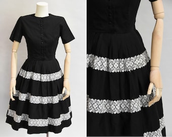 1950s Opposite Forces dress