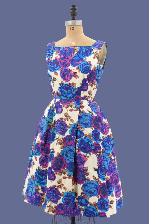1950s Blooming Radiance dress - image 4