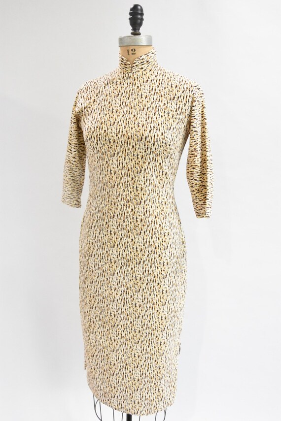 1950s Toffee Bark dress - image 4