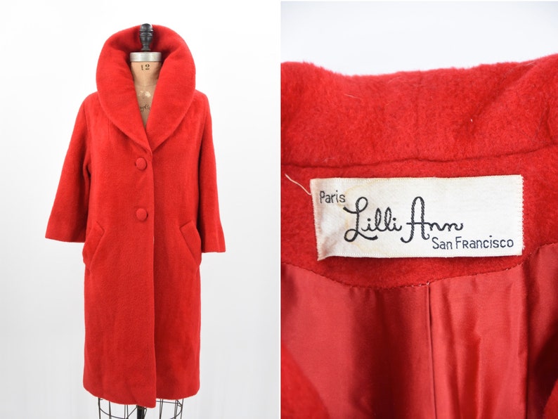 1960s Red Desire coat image 1