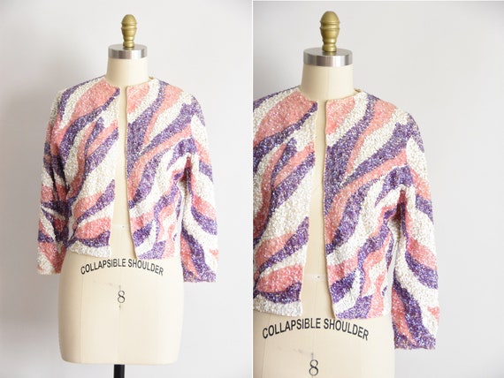 1950s Wild Masterpiece cardigan - image 1