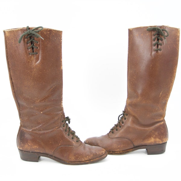 20s/30s Equestrian Boots US 7