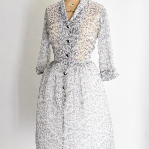1950s Pinwheel shops dress