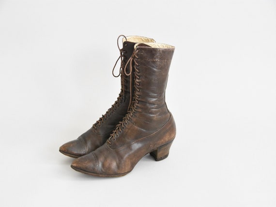 Antique March On Washington boots - image 1