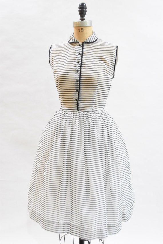 1950s Sheer Intention dress - image 5