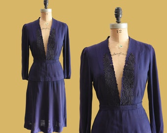 1930s Well Versed suit set