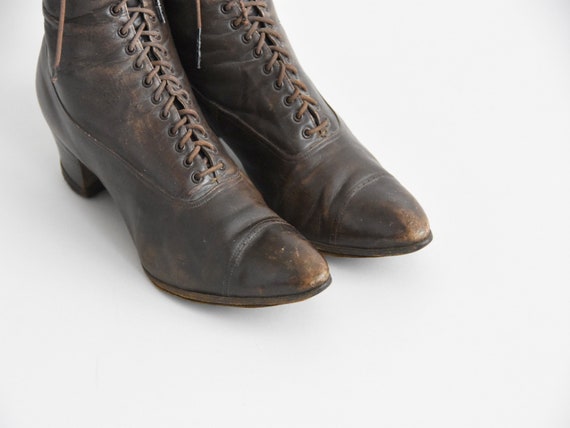 Antique March On Washington boots - image 4