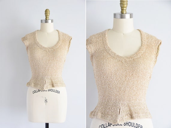1940s Golden Road knit
