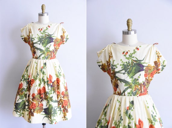 1950s Amazonian Sun dress