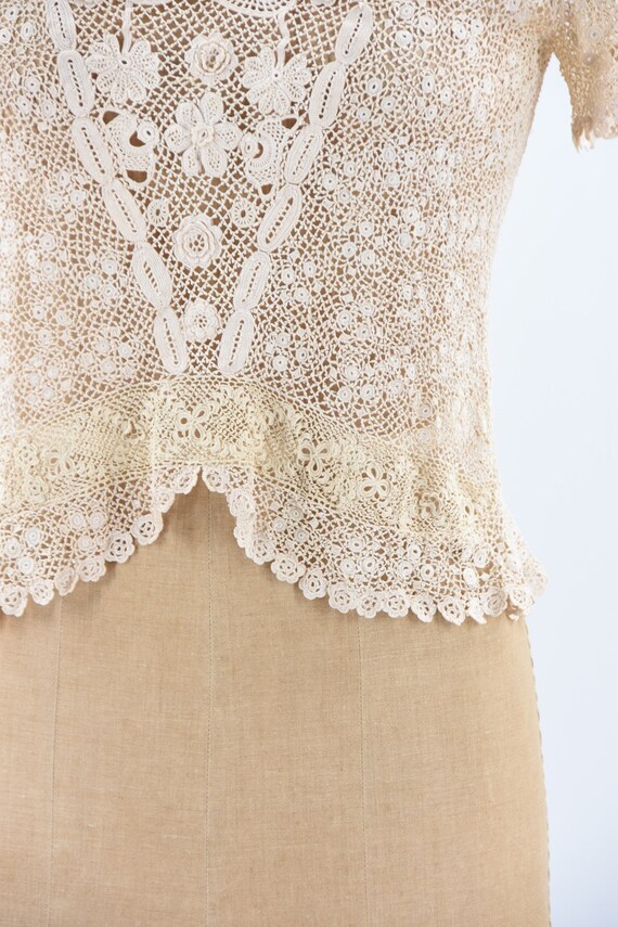 1930s Belle Blouse - Dia Deco Emerald