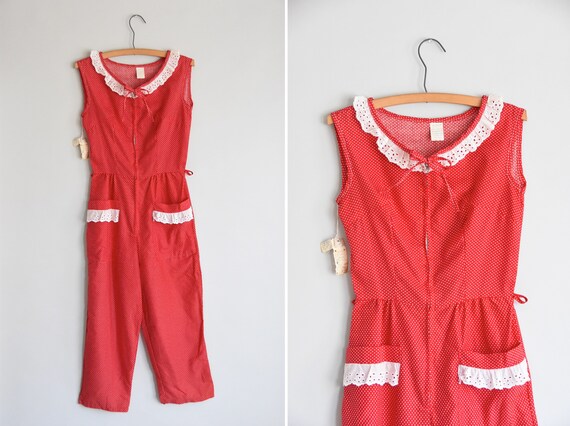 RARE 1950s Hop Skip Jump(suit) / deadlock polka do