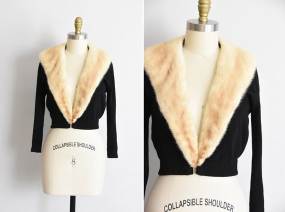 1950s Fall Of The Leaf cardigan