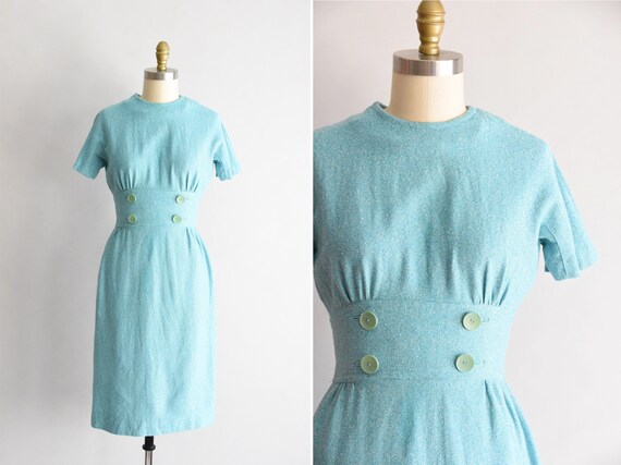 1950s Winter Wiggle dress