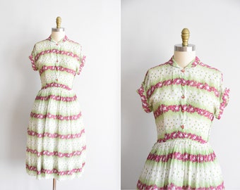 1950s Garden Walk dress