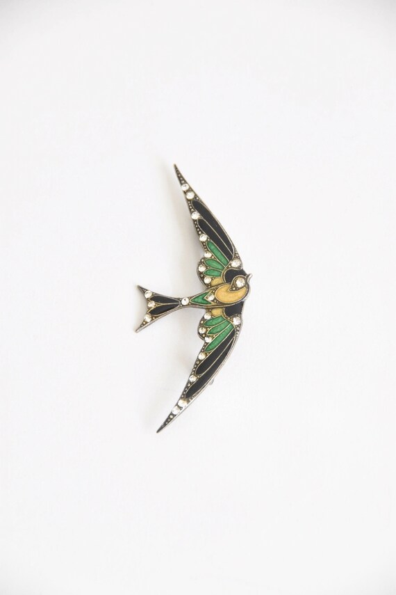 1930s Flying High brooch - image 3