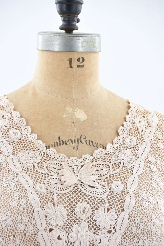 1930s Belle Blouse - Mustard