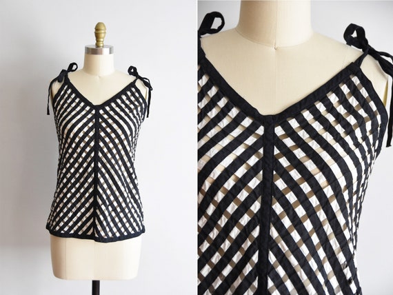1950s/60s Latticework top